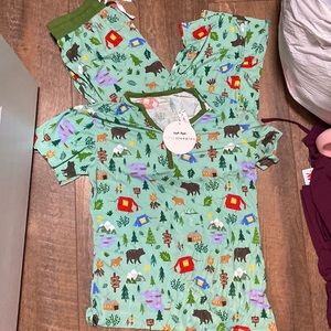 Little sleepies pjs xs